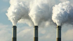 Carbon dioxide (CO2) in atmosphere