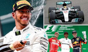 F1 World Championship Won By Lewis Hamilton 2017