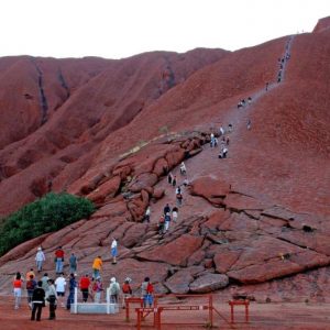 Tourists banned from climbing Uluru in Australia