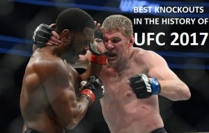 BEST KNOCKOUTS IN THE UFC OF 2017