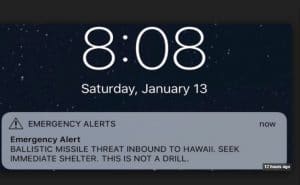 Hawaii False missile alert sparks panic in US state