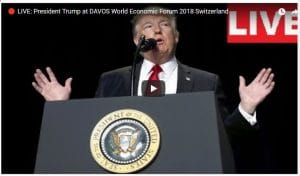 LIVE- President Trump at DAVOS World Economic Forum 2018 Switzerland
