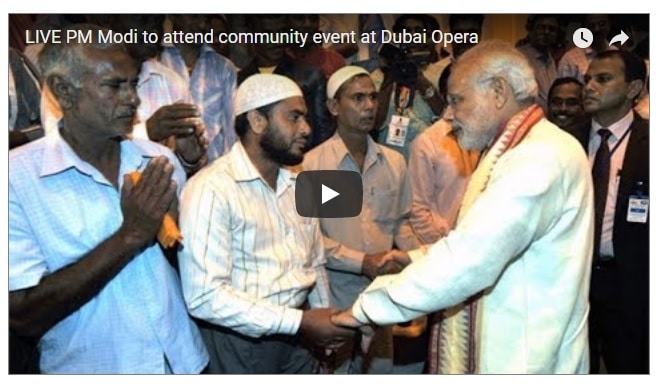 LIVE PM Modi to attend community event at Dubai Opera