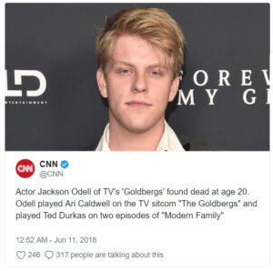 Jackson Odell - iCarly & The Goldbergs Actor died, but why