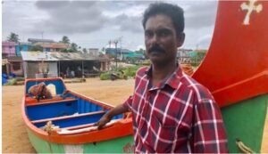Kerala Fishermen Marion George helped to the Flood affected people.