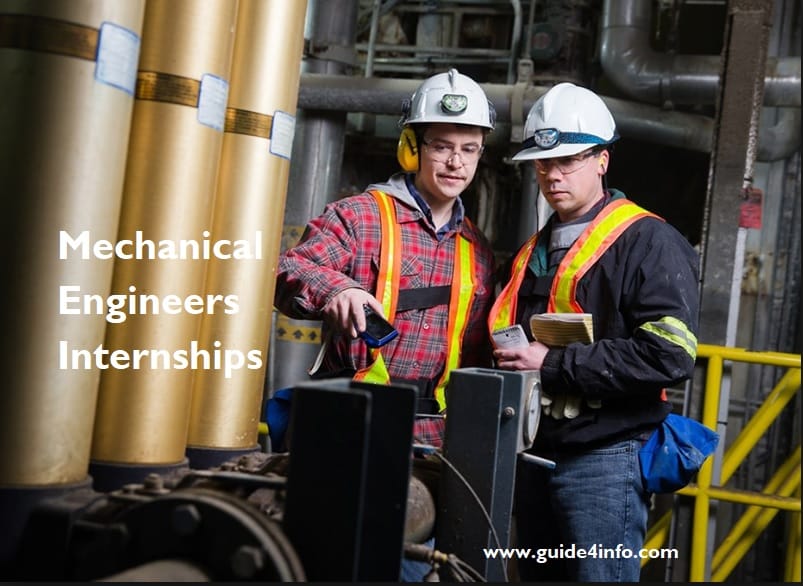 Paid internship for Mechanical Engineers at www.guide4info.com & Apply Quickly