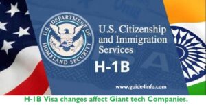 H-1B Visa changes www.guide4info.com affect Giant tech Companies