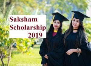 Saksham Scholarship 2019