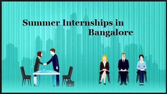 Summer Internships in Bangalore