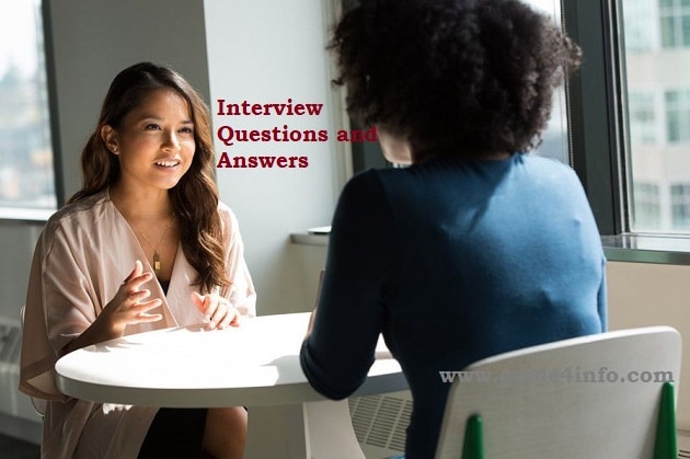 Interview Questions www.guide4info.com Answers