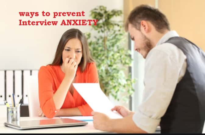 Best Ways to prevent www.guide4info.com Interview ANXIETY