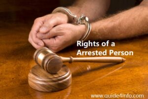 rights of arrested person in Indian Constitution