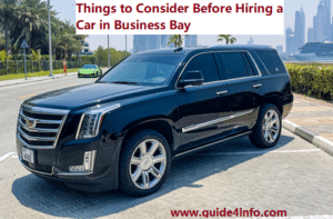 Things to Consider Before Hiring a Car