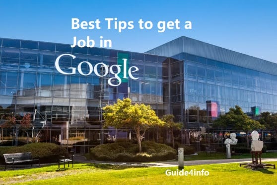 Want to get a job in Google